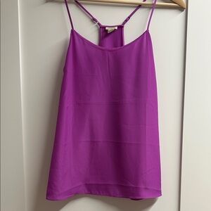 J. Crew Vibrant Purple Camisole Top